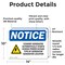 Signmission Standby Generator Automatically Sign With Symbol, 14 in W x Rectangle, Vinyl Decal OS-2PACK-NS-D-1014-L-18423 - alternate 4